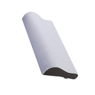 诺伊曼/noyoke  记忆绵颈椎枕专用助眠觉零压力养护头颈枕浅灰色【基础款】 单只 低枕 5/8cm  S1559