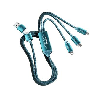 REMAX睿量伸缩充电线三合一6A快充线RC-C012