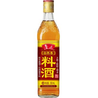 鲁花 自然香酿造料酒 500ml 调味品 去腥 提鲜 增香