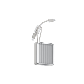 ZNNCO  充电宝  10000毫安自带线  小巧便携22.5W超级快充适用苹果17华为小米