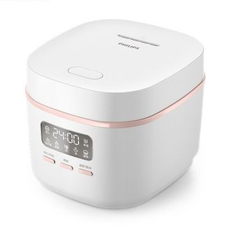 飞利浦/Philips  电饭煲电饭锅1-2人迷你小型家用多功能1.8升智能预约宿舍电煮饭锅 HD3063/20 白色