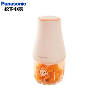 松下/Panasonic  辅食机婴儿料理机小型多功能搅拌机宝宝食物打泥 MX-CM10-D