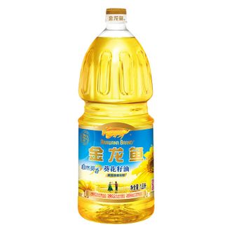 金龙鱼  食用油1.8L 阳光葵花籽油原料自然葵香物理压榨