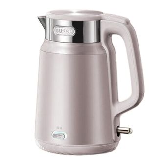 苏泊尔（SUPOR）  电热水壶家用烧水壶保温一体大容量SW-20J101P 恒温316L不锈钢 1.9L 【三层加厚壶体】 1800W大功率