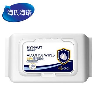 海氏海诺   75%酒精湿巾60片*3包
