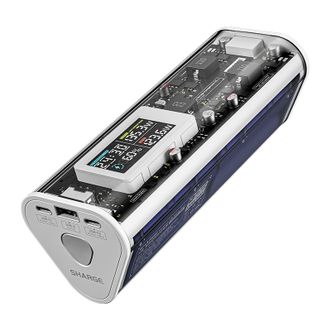 闪极/SHARGE  170W赛博棱镜移动电源24000mAh SP170 白色 大容量功率适用笔记本电脑Macbook华为苹果