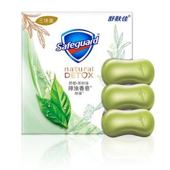 舒肤佳茶树油排浊香皂108g*3家庭装(新老包装随机发货）