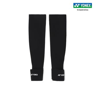 尤尼克斯（YONEX）  护臂  加压护臂yy  运动护具 MPS-11CR  黑色  一对装