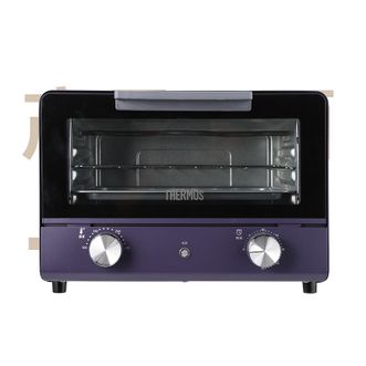 膳魔师（THERMOS）  电烤箱专业烘焙易操作小型多功能可视外观广域控温可定时12L EHA-5119A 黛紫色