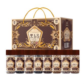 塞翁福  黑五谷杂粮礼盒2420g 燕麦玉米碴小麦仁
