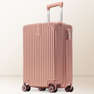 皮尔卡丹/Pierre Cardin  20英寸时尚行李箱 拉杆箱登机箱万向轮旅行箱密码箱子 拉链款