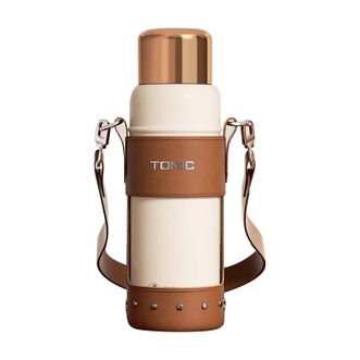 特美刻（TOMIC）  双层不锈钢保温杯陶瓷内胆600ml