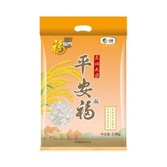 福临门  中粮 平安福稻 2.5千克*1袋