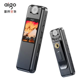 爱国者（aigo）  64G 录音笔R5515 专业高清降噪录音录像器 一键录音 会议培训