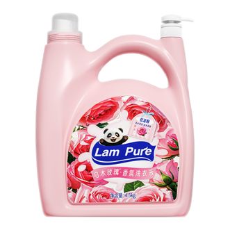 蓝漂  大桶洗衣液特添低温酶温和高效洁净去渍香氛柔顺护衣留香4.5kg