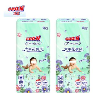 大王(GOO.N) 【新升级】花信风纸尿裤 M44片(2包) 大王(GOO.N) 【新升级】花信风纸尿裤 M44片(2包)