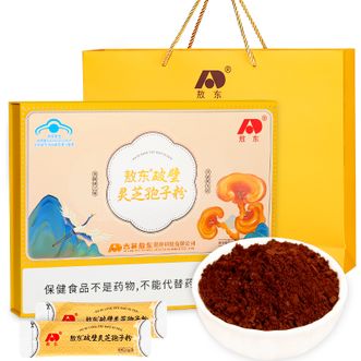 敖东  破壁灵芝孢子粉  净含量： 120克  （2g/袋*60袋）