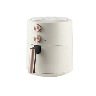 美的/Midea  空气炸锅 家用免翻面 全自动炸锅大容量炸蓝蒸汽嫩炸 无需翻面空气炸烤一体机炸锅炸鸡蛋挞薯条机 【控温控时】KZE5004 5L