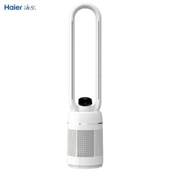 海尔/Haier  电风扇无叶风扇家用风扇客厅卧室风扇负离子净化广角送风触屏数显遥控定时
