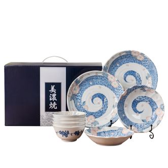 美浓烧（Mino Yaki）  QY-2-8T 8件套