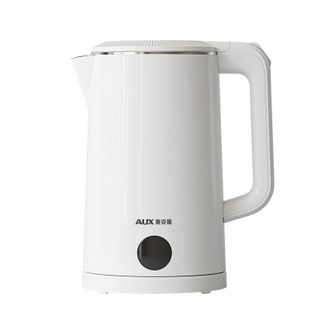 奥克斯/AUX  电热水壶APL-1828 全水路304不锈钢内身 1.8L大容量 满足一天饮水需求 1500W聚能速热，冲泡不久等 双层防烫，保温壶身 大口径壶口，清洗方便