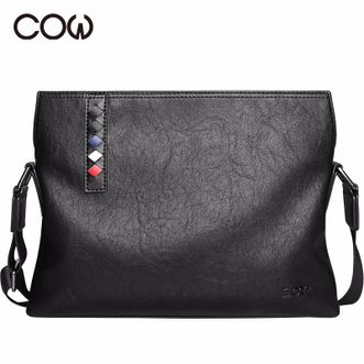 COW  男士休闲包斜挎手提时尚潮流背包 C-9860单肩包 横款