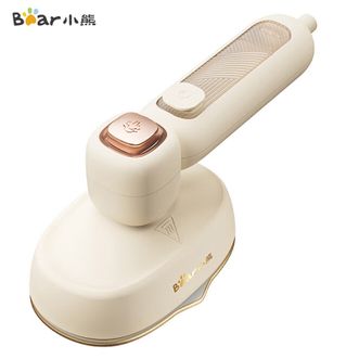 小熊/Bear  电熨斗干湿双熨手柄可折叠家用手持电熨斗护衣大面板高效熨烫