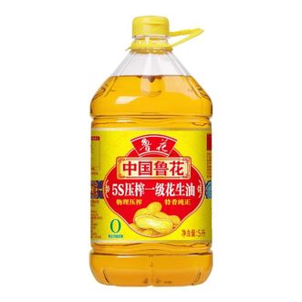 鲁花  中国鲁花压榨一级花生油5L