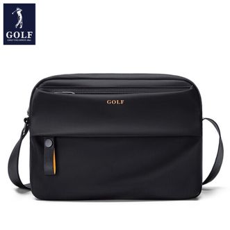 GOLF  单肩包男士锦纶防泼水大容量单肩斜挎包潮流休闲男士包轻便时尚运动挎包 D043813