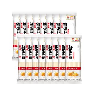 金龙鱼  鸡蛋麦芯挂面 鲜蛋液精研配比筋道口感好面条 120g*16袋