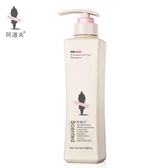 阿道夫（ADOLPH）  精油洗护专研洗发水（轻柔丝滑）680ml 深层清洁润养亮泽抚顺毛躁洗发露