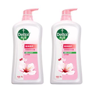 滴露/Dettol  沐浴露  950g*2瓶  家庭装大容量滋润倍护沐浴液淋浴露