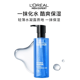 欧莱雅（LOREAL）  男士水能保湿酷爽水凝露  120ml  男士护肤脸部爽肤水须后水