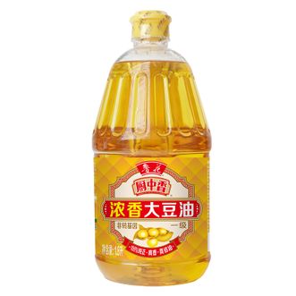 鲁花  食用油 大豆油1.8L小瓶装
