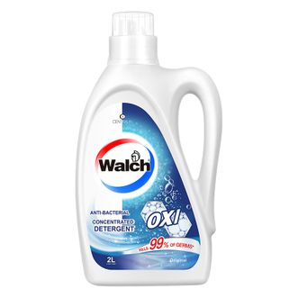 威露士/Walch  除菌双效有氧洗衣液  除菌除螨洁净抑菌祛除异味衣物清洗剂  2L原味