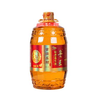 鲁王  古法压榨特香花生油3L