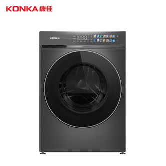 康佳/Konka  全自动抗菌高温除螨大容量滚筒洗烘一体机 KH100-1409UFCI