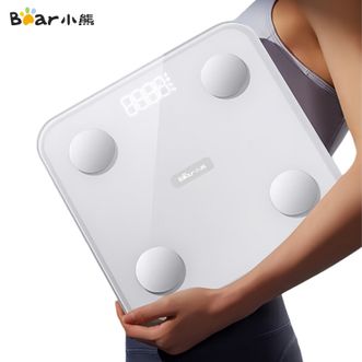 小熊/Bear  体重秤 健康秤 智能心率体脂秤 电子称 智能电子秤减肥秤人体秤体重检测