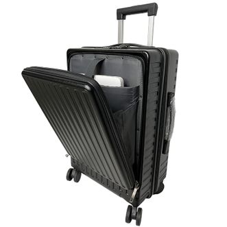 瑞制  行李箱商务男女青年登机万向轮旅行箱RZ-8620A 20英寸带有usb充电接口，合理分隔