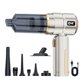 随途/suitu  飓风三档大吸力车家两用多功能吸尘器 ST-6902BPlus