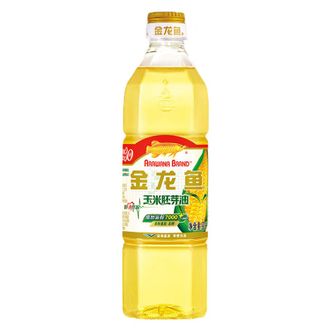 金龙鱼玉米油非转基因物理压榨一级玉米胚芽油900mL