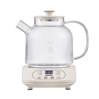 WIFER  养生壶全玻璃炖煮一体家用多功能花茶壶纯养生烧水壶新款单机