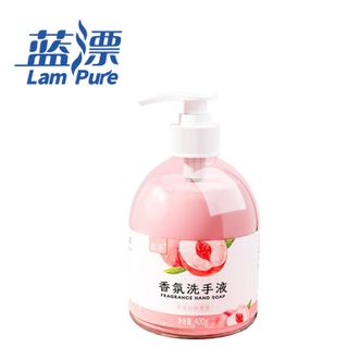 蓝漂  400ml*2瓶 【保湿因子】蜜蜜白桃香氛洗手液400ml泡沫丰富添加保湿因子护手温和洁净易冲