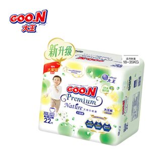 大王（GOO.N）  天使自然之恩 短裤拉拉裤 新升级小短裤 XXXL22片