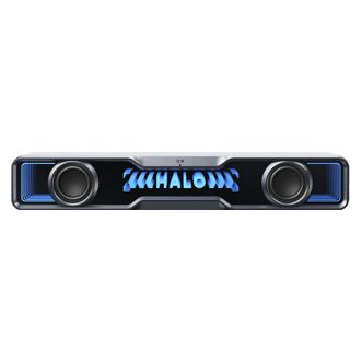 漫步者  EDIFIER 花再 Halo Soundbar 电脑音响 无线智能音箱 带麦克风