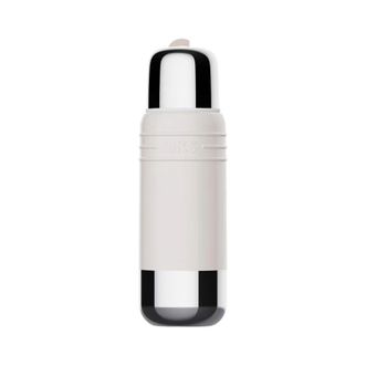 AKS  带盖便携316杯子简约便携水杯随行杯 釉小瓶不锈钢保温杯450ml 月下听泉(釉白 ) AKS660-W