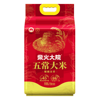 柴火大院  穗穗金香五常大米2.5kg