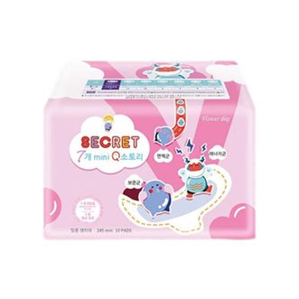 花卉诗/Flower ship  245*80片 纯棉量大瞬息超薄卫生巾 韩国进口 245*80片