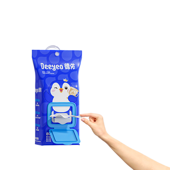 德佑/Deeyeo  湿厕纸壁挂式80抽*3包