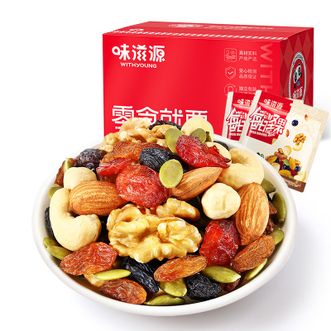 味滋源  坚果礼盒零食 每日坚果160g（20g*8袋）